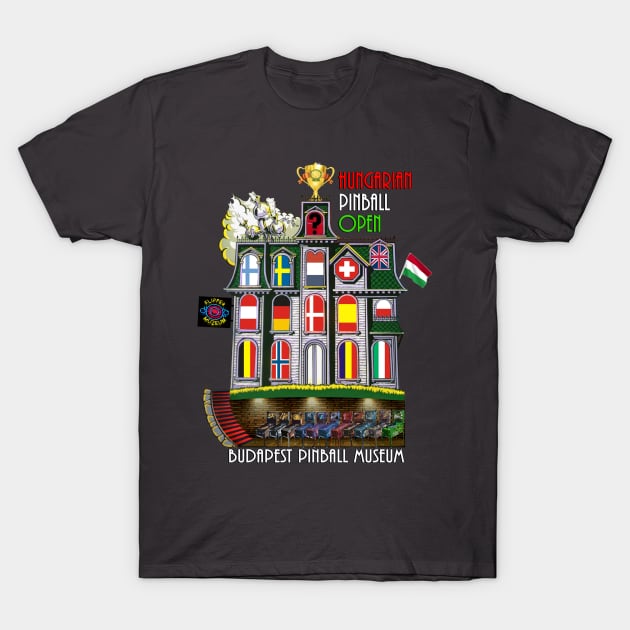 Pinball Competition T-Shirt by Uwantmytees